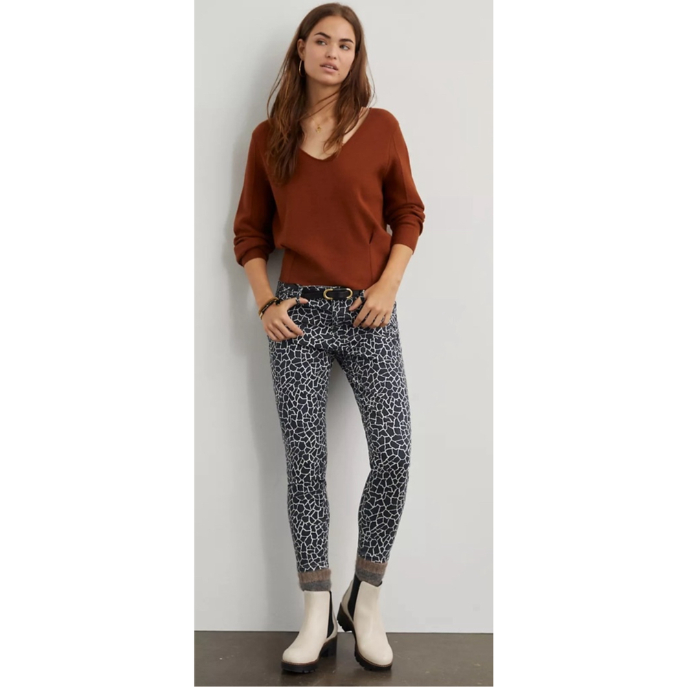 Anthropologie Sanctuary Social crop skinny high rise jeans size 30